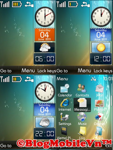 Window 7 theme 240x320 c tch hp skin media player2